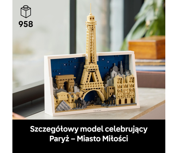 LEGO ARCHITECTURE 21064 Paryż — miasto miłości - 1473414 - zdjęcie 4